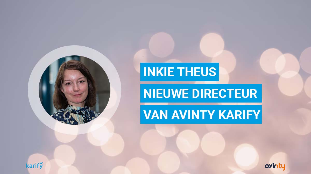 Inkie Theus wordt de nieuwe directeur van Avinty Karify